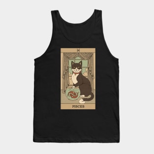 Pisces Cat Tank Top